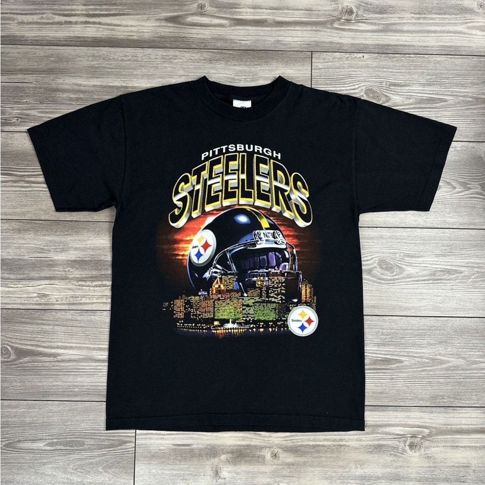 Vintage Pittsburgh Steelers NFL Graphic T Shirt